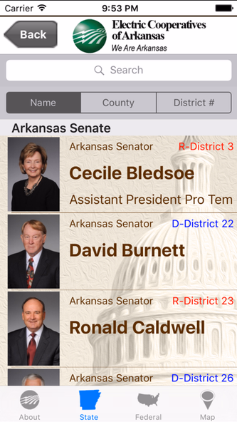 Arkansas Legislative Guide Screenshot 3 - AppWisp.com Arkansas Legislative Guide Screenshot 3 - AppWisp.com