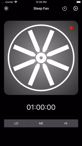 BedTime Sleep Fan Sounds Screenshot 1 - AppWisp.com BedTime Sleep Fan Sounds Screenshot 1 - AppWisp.com