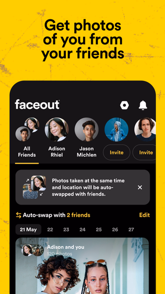 Faceout: Photo Sharing Journal Screenshot 4 - AppWisp.com Faceout: Photo Sharing Journal Screenshot 4 - AppWisp.com