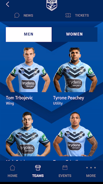 NSW Blues Screenshot 2 - AppWisp.com NSW Blues Screenshot 2 - AppWisp.com