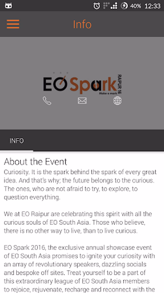 EO Spark 2016 Screenshot 1 - AppWisp.com EO Spark 2016 Screenshot 1 - AppWisp.com
