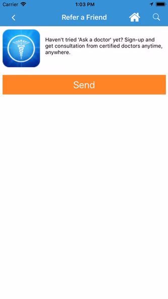 Ask A Doctor - 24x7 Screenshot 4 - AppWisp.com Ask A Doctor - 24x7 Screenshot 4 - AppWisp.com