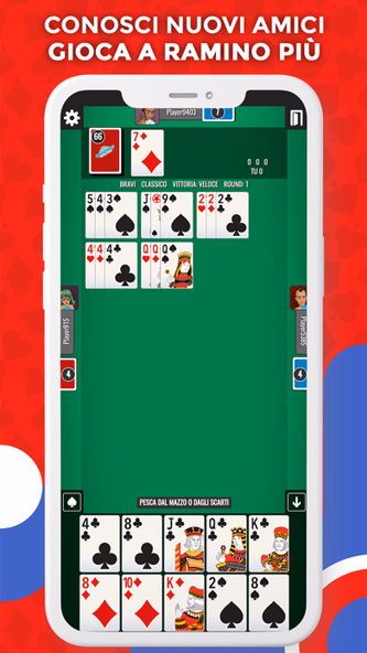 Ramino Più – Card Games Screenshot 1 - AppWisp.com Ramino Più – Card Games Screenshot 1 - AppWisp.com