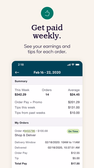 Shipt: Shopper and Driver Screenshot 3 - AppWisp.com Shipt: Shopper and Driver Screenshot 3 - AppWisp.com