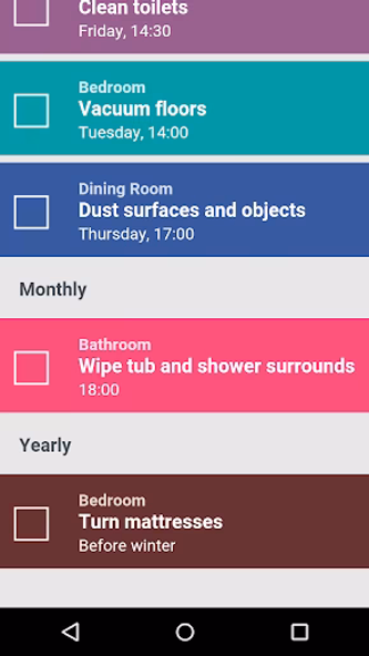 House Cleaning Organizer Screenshot 2 - AppWisp.com House Cleaning Organizer Screenshot 2 - AppWisp.com