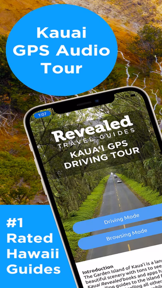 Kauai Revealed Drive Tour Screenshot 1 - AppWisp.com Kauai Revealed Drive Tour Screenshot 1 - AppWisp.com