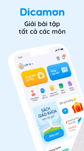 Dicamon: Giải Toán Lý Hoá Anh Screenshot 1 - AppWisp.com Dicamon: Giải Toán Lý Hoá Anh Screenshot 1 - AppWisp.com