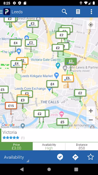 Parkopedia Parking Screenshot 2 - AppWisp.com Parkopedia Parking Screenshot 2 - AppWisp.com