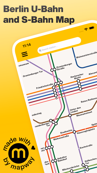 Berlin Subway: S & U-Bahn map Screenshot 1 - AppWisp.com Berlin Subway: S & U-Bahn map Screenshot 1 - AppWisp.com