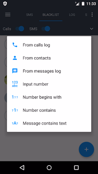 Calls Blacklist - Call Blocker Screenshot 1 - AppWisp.com Calls Blacklist - Call Blocker Screenshot 1 - AppWisp.com