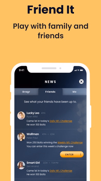 BRAGR Pick Sports with Friends Screenshot 4 - AppWisp.com