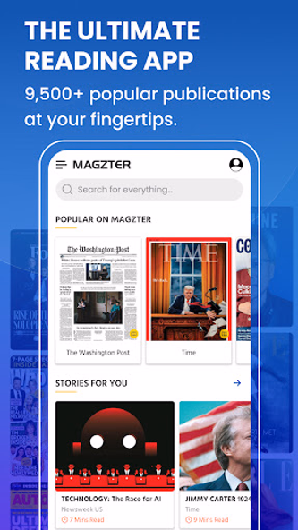 Magzter: Magazines, Newspapers Screenshot 1 - AppWisp.com Magzter: Magazines, Newspapers Screenshot 1 - AppWisp.com