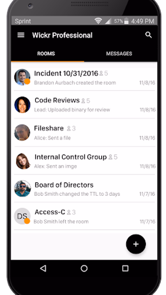 Wickr Enterprise Screenshot 1 - AppWisp.com Wickr Enterprise Screenshot 1 - AppWisp.com