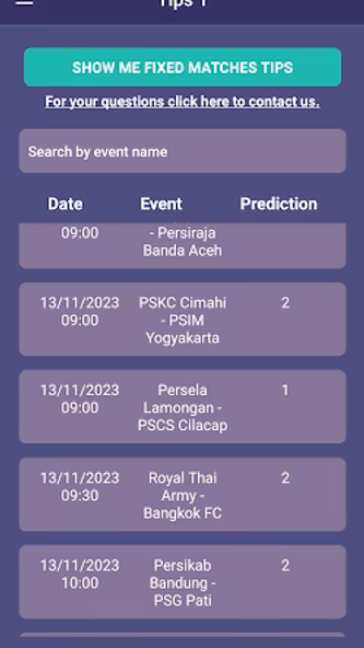 Fixed Matches Correct Score Screenshot 4 - AppWisp.com Fixed Matches Correct Score Screenshot 4 - AppWisp.com