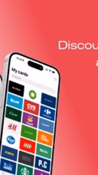 Discountbook: Loyalty cards Screenshot 1 - AppWisp.com Discountbook: Loyalty cards Screenshot 1 - AppWisp.com
