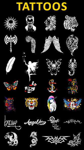 Tattoo Maker - Tattoo Editor Screenshot 3 - AppWisp.com Tattoo Maker - Tattoo Editor Screenshot 3 - AppWisp.com