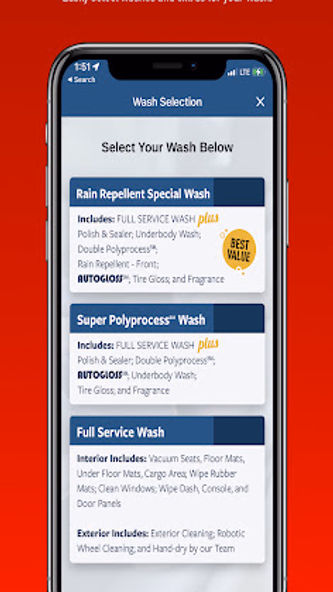 Autobell Car Wash Screenshot 2 - AppWisp.com Autobell Car Wash Screenshot 2 - AppWisp.com