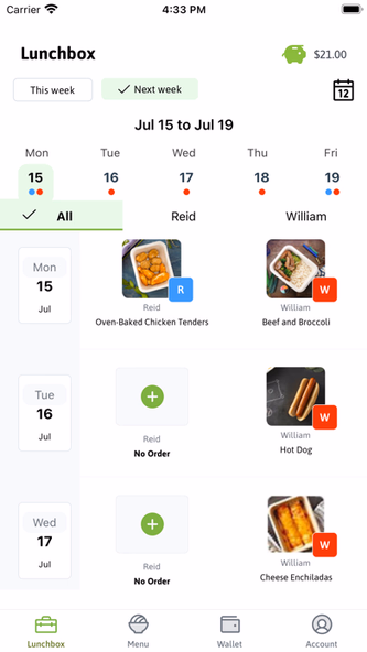 Choicelunch Screenshot 3 - AppWisp.com Choicelunch Screenshot 3 - AppWisp.com