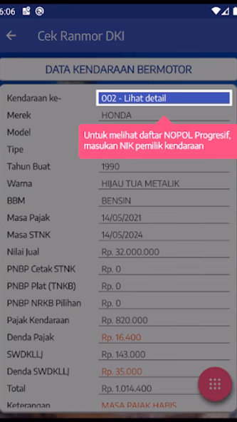 Cek Ranmor Screenshot 4 - AppWisp.com Cek Ranmor Screenshot 4 - AppWisp.com