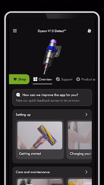 MyDyson™ Screenshot 2 - AppWisp.com MyDyson™ Screenshot 2 - AppWisp.com