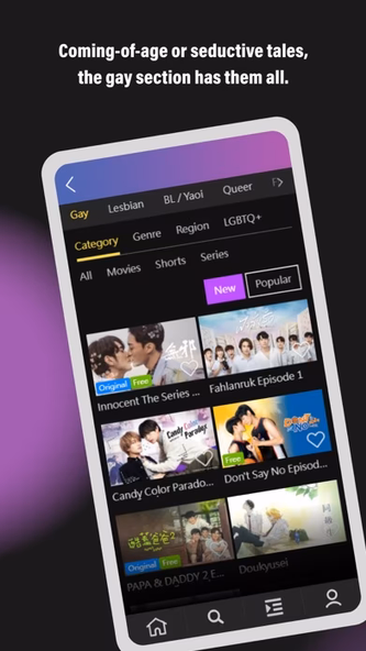 GagaOOLala: Gay, Les, BL Films Screenshot 3 - AppWisp.com GagaOOLala: Gay, Les, BL Films Screenshot 3 - AppWisp.com