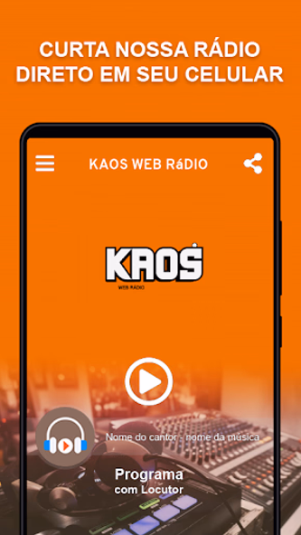 Kaos Web Rádio Screenshot 1 - AppWisp.com Kaos Web Rádio Screenshot 1 - AppWisp.com