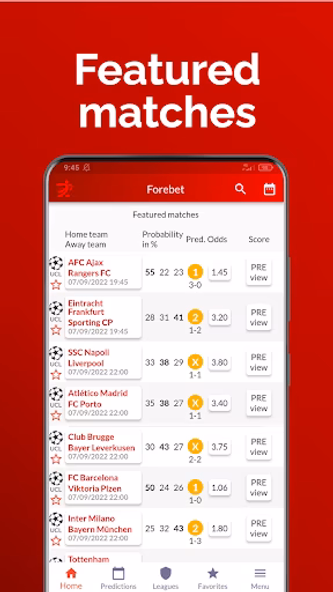 Football Predictions Forebet Screenshot 3 - AppWisp.com Football Predictions Forebet Screenshot 3 - AppWisp.com