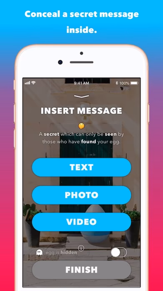 Heya: place eggs in AR! Screenshot 2 - AppWisp.com Heya: place eggs in AR! Screenshot 2 - AppWisp.com