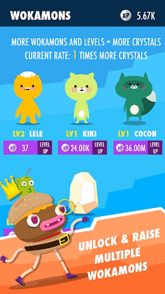 Wokamon: Walking games Screenshot 4 - AppWisp.com Wokamon: Walking games Screenshot 4 - AppWisp.com