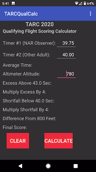 TARCQualCalc Screenshot 2 - AppWisp.com TARCQualCalc Screenshot 2 - AppWisp.com