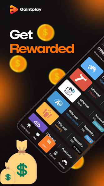 Gaintplay Earn Money & Rewards Screenshot 1 - AppWisp.com Gaintplay Earn Money & Rewards Screenshot 1 - AppWisp.com