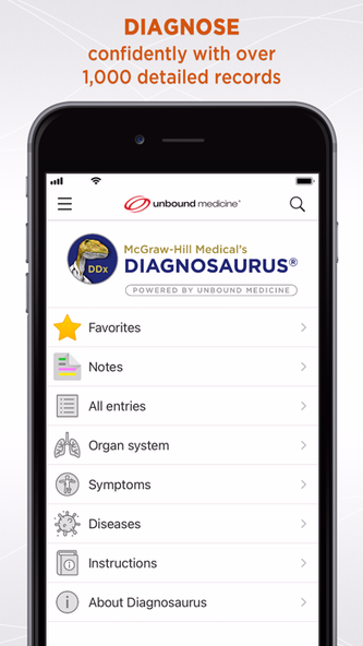 Diagnosaurus® DDx Screenshot 1 - AppWisp.com Diagnosaurus® DDx Screenshot 1 - AppWisp.com