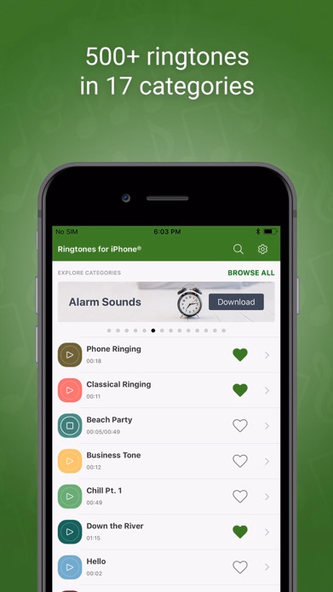 Ringtones for iPhone® Screenshot 1 - AppWisp.com Ringtones for iPhone® Screenshot 1 - AppWisp.com