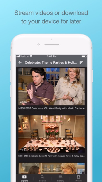 Martha Stewart TV Screenshot 4 - AppWisp.com Martha Stewart TV Screenshot 4 - AppWisp.com