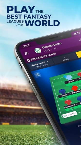 RealFevr - Fantasy Sports Screenshot 1 - AppWisp.com RealFevr - Fantasy Sports Screenshot 1 - AppWisp.com