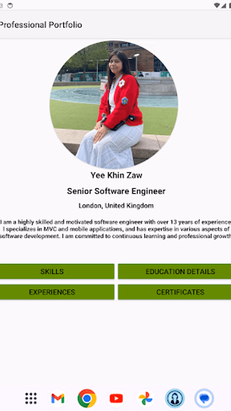 Yee Khin Zaw Portfolio Screenshot 3 - AppWisp.com Yee Khin Zaw Portfolio Screenshot 3 - AppWisp.com