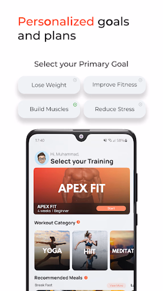 FitFlex: Workouts & Fitness AI Screenshot 2 - AppWisp.com FitFlex: Workouts & Fitness AI Screenshot 2 - AppWisp.com