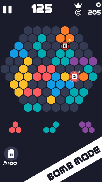 Hexa 1010 :Fill Hexagon Blocks Screenshot 2 - AppWisp.com Hexa 1010 :Fill Hexagon Blocks Screenshot 2 - AppWisp.com