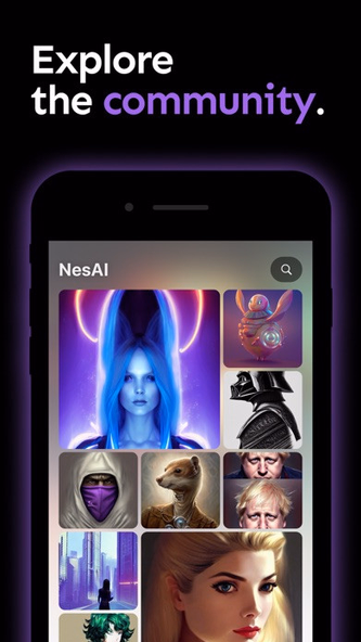 Ai art generator - Nesai Screenshot 2 - AppWisp.com Ai art generator - Nesai Screenshot 2 - AppWisp.com