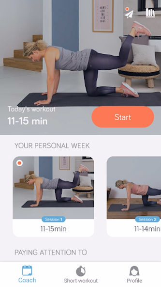 Mommymove: Fitness for mothers Screenshot 1 - AppWisp.com Mommymove: Fitness for mothers Screenshot 1 - AppWisp.com