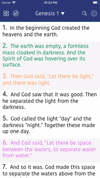 Catholic Holy Bible with Audio Screenshot 2 - AppWisp.com Catholic Holy Bible with Audio Screenshot 2 - AppWisp.com