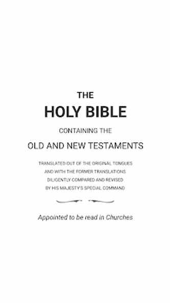 Holy Bible (KJV) Screenshot 1 - AppWisp.com Holy Bible (KJV) Screenshot 1 - AppWisp.com