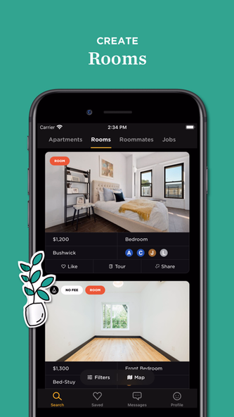 Nooklyn: Apartments, Roommates Screenshot 1 - AppWisp.com Nooklyn: Apartments, Roommates Screenshot 1 - AppWisp.com