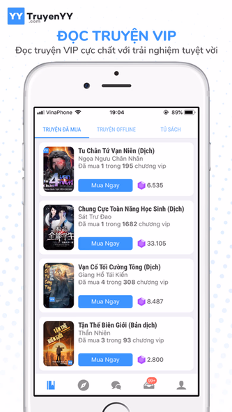 TruyenYY Đọc Truyện Tiên Hiệp Screenshot 3 - AppWisp.com TruyenYY Đọc Truyện Tiên Hiệp Screenshot 3 - AppWisp.com