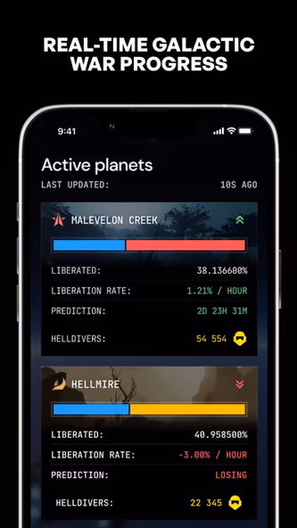 DiversHub for Helldivers 2 Screenshot 1 - AppWisp.com DiversHub for Helldivers 2 Screenshot 1 - AppWisp.com