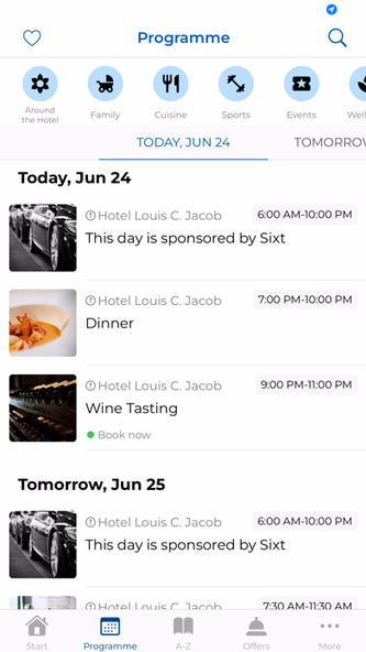 Hotel Louis C. Jacob Screenshot 2 - AppWisp.com Hotel Louis C. Jacob Screenshot 2 - AppWisp.com