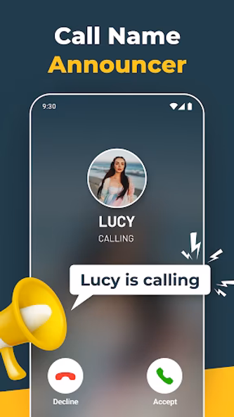 Caller Name Announcer App Screenshot 1 - AppWisp.com Caller Name Announcer App Screenshot 1 - AppWisp.com
