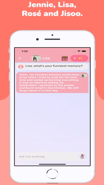Blink & ARMY Chat with Idols Screenshot 2 - AppWisp.com Blink & ARMY Chat with Idols Screenshot 2 - AppWisp.com