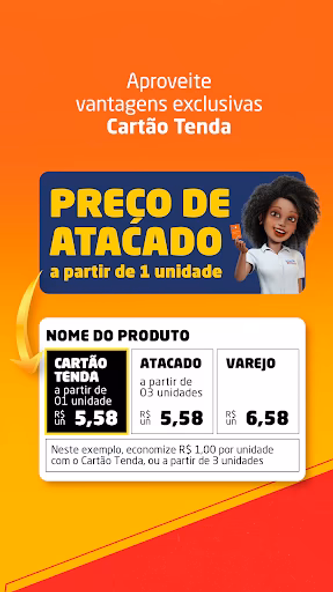 Cartão Tenda Screenshot 3 - AppWisp.com