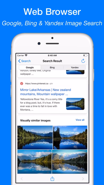 Reverse Image Search App Screenshot 2 - AppWisp.com Reverse Image Search App Screenshot 2 - AppWisp.com